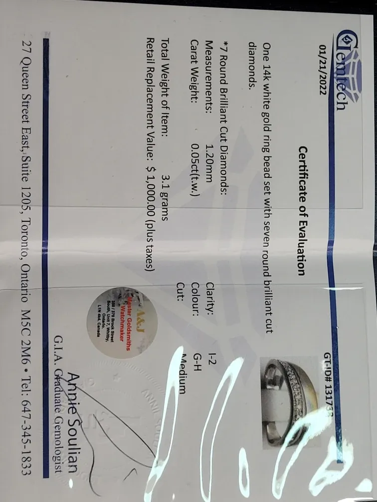 WOMEN DIAMOND RING image indicator(3)