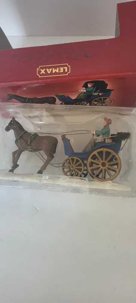 Lemax Figurine Horse and Carriage image indicator(4)