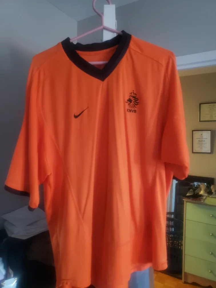 Nike Netherlands #9 V. Persie Jersey