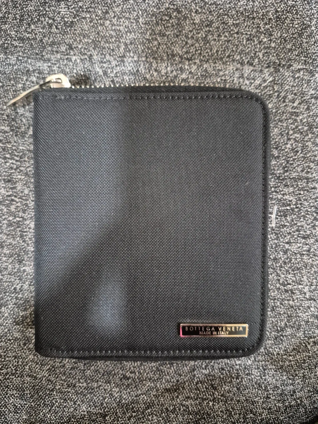 Bottega Veneta Black Material wallet