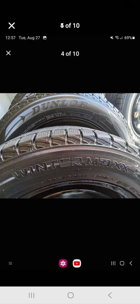 Dunlop Winter Tires 225/60R17 image indicator(6)