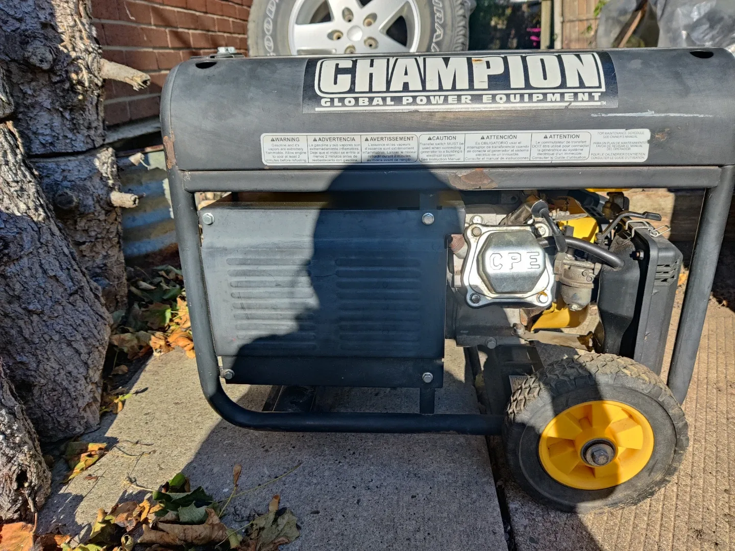 Champion 4000 Starting Watts Generator image indicator(5)