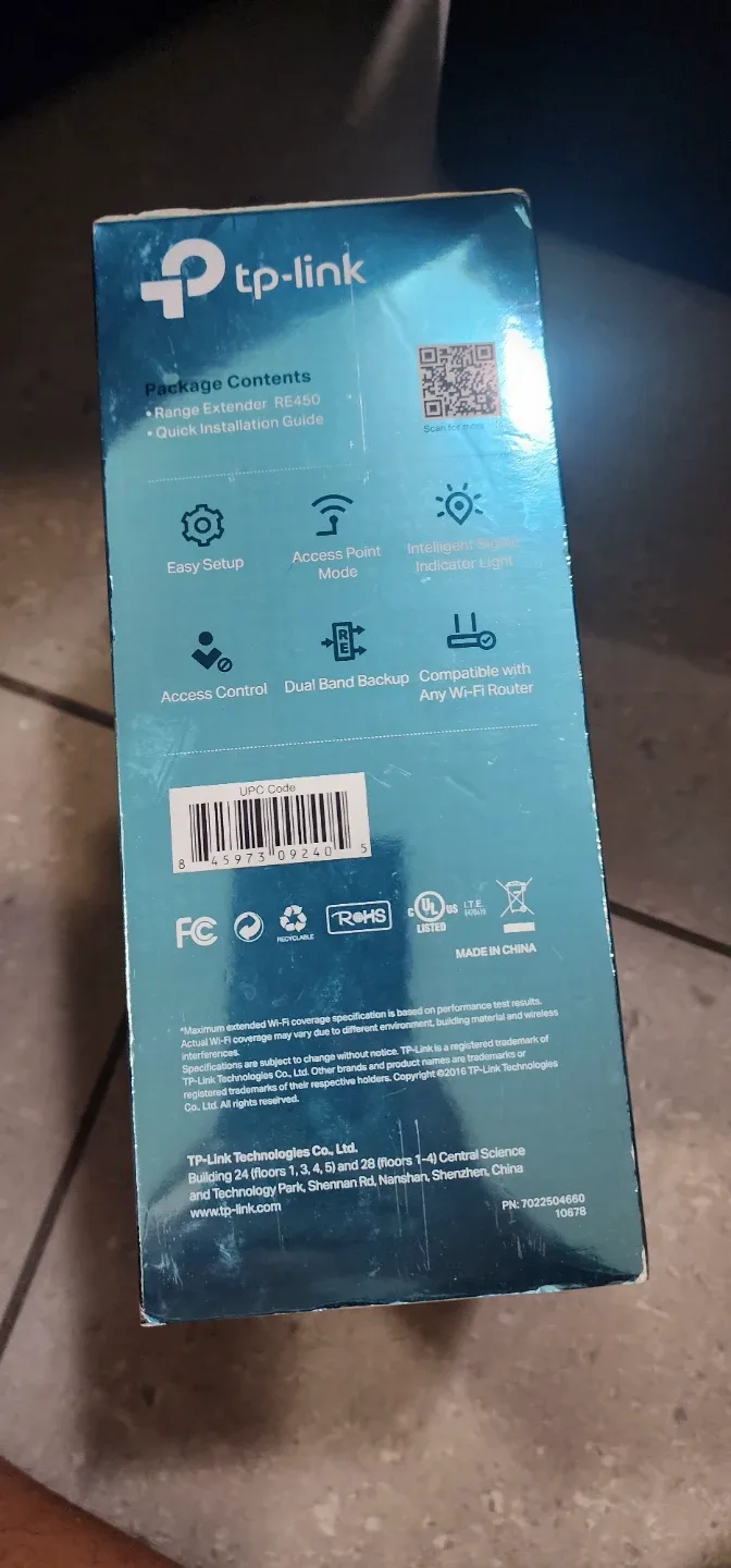 TP-Link AC1750 Wi-Fi Range Extender RE450 image indicator(2)