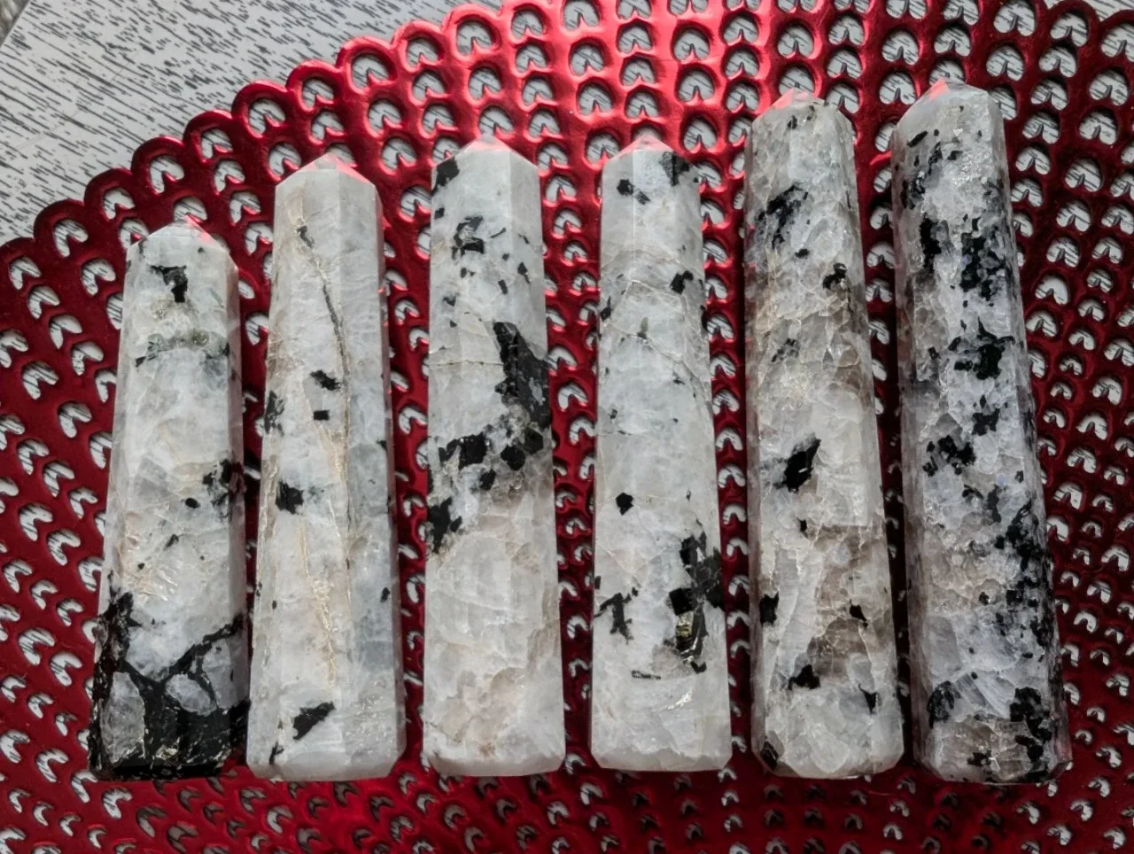 Rainbow Moonstone Crystal Towers thumbnail