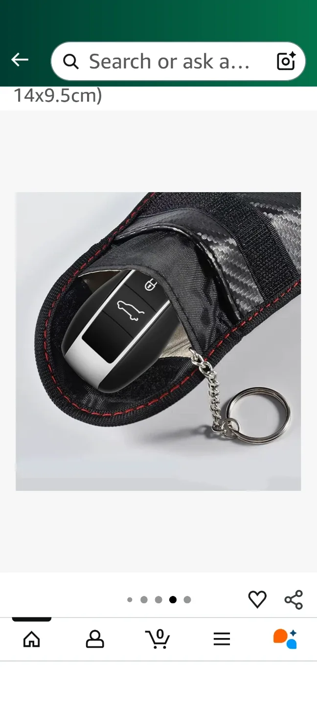 BN Anti Theft Fob Pouch image indicator(3)