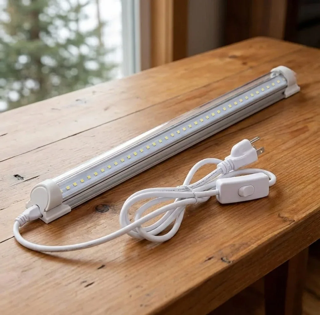 LED Tube Lamp with Switch [Plug In Tubelight]