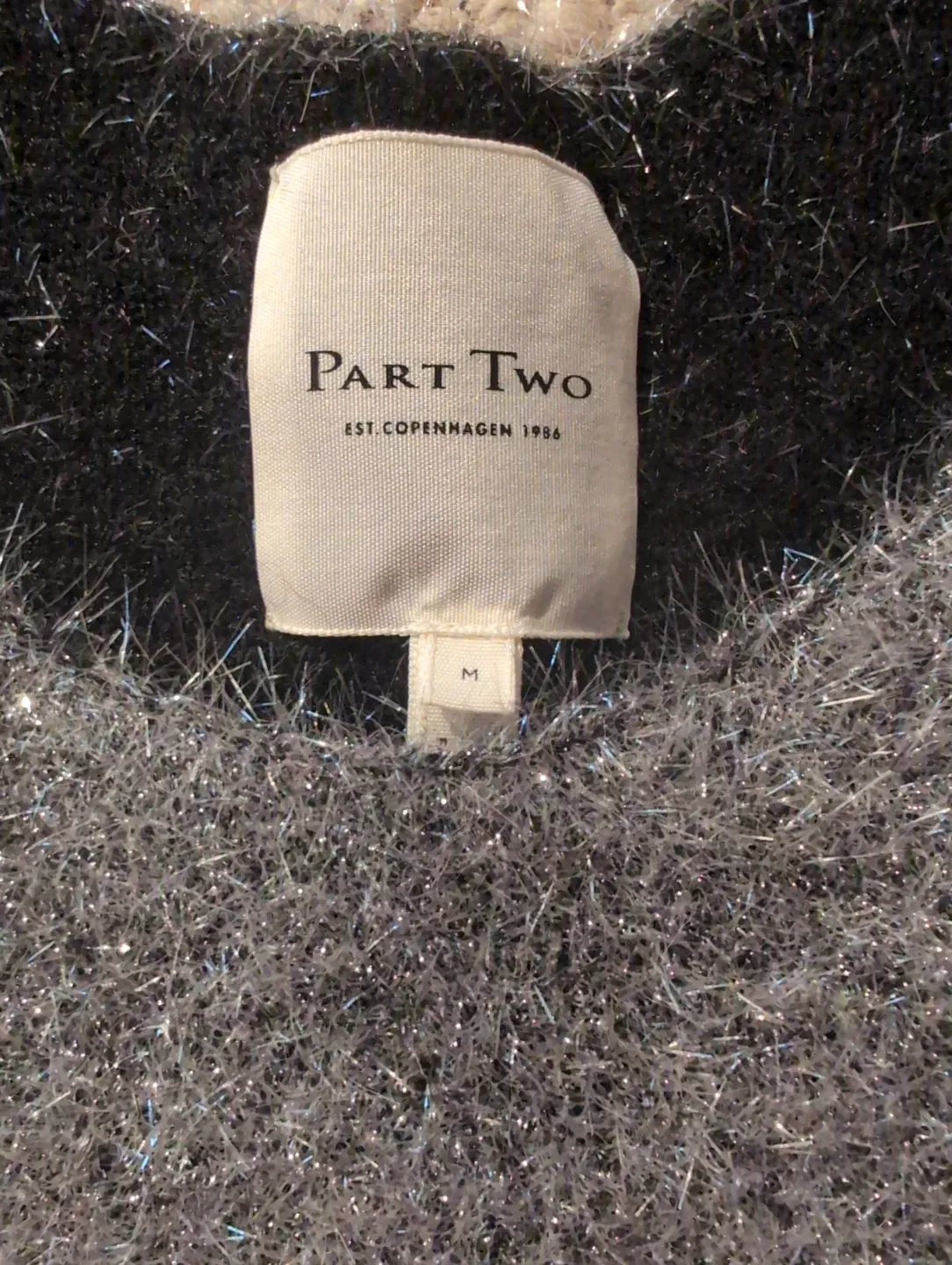 Part Two Silver Sleeveless Top - Size M image indicator(2)