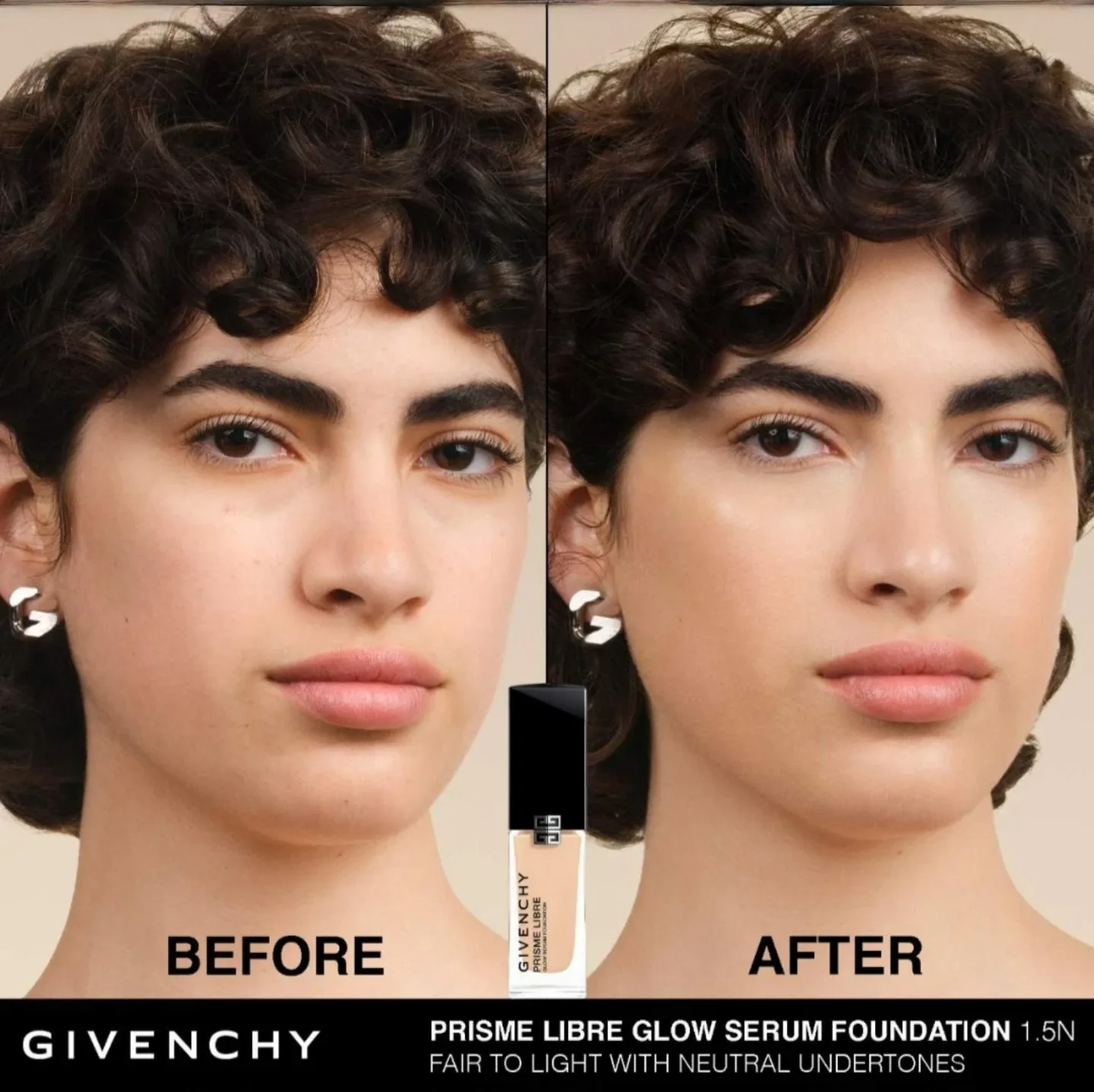 NIB GIVENCHY Prisme Libre Glow Serum Foundation image indicator(8)