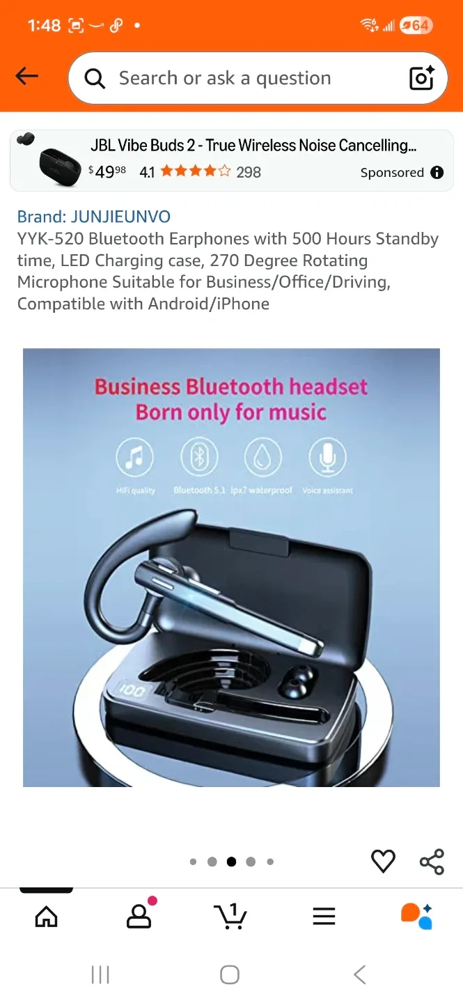 Wireless  headset  , image indicator(4)