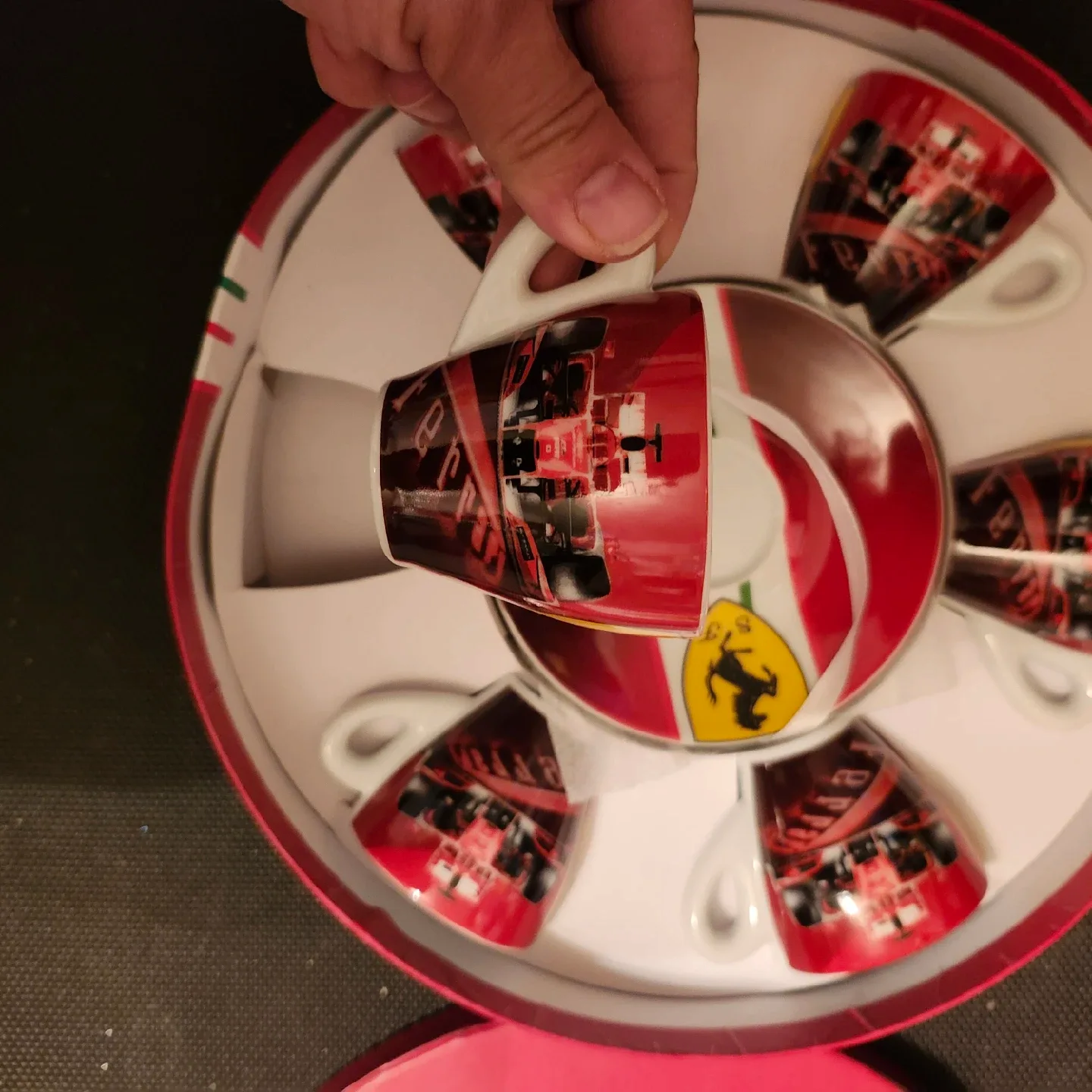 NEW-Ferrari Espresso Cup Set thumbnail