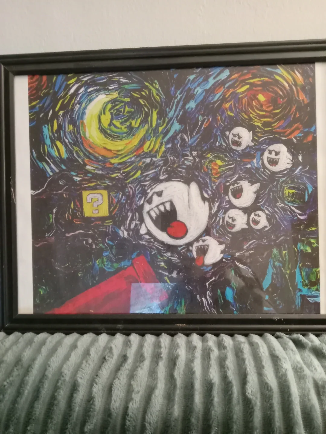 Mario & Starry Night Framed Print image indicator(6)