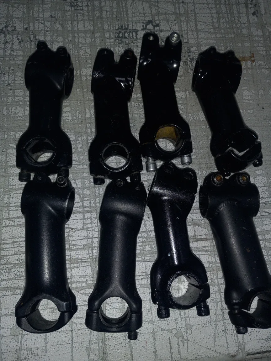 Black Bicycle Stem