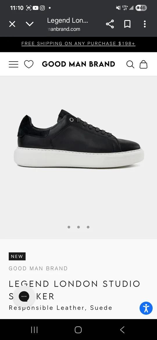 Good Man Brand Legend London Studio Sneaker image indicator(3)