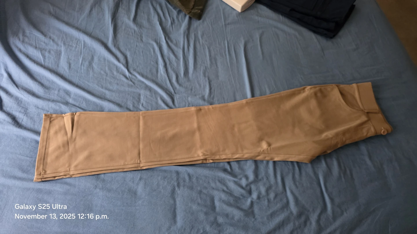 Willit Yoga Dress Pants - Khaki, Small, Petite 29" - photo 4
