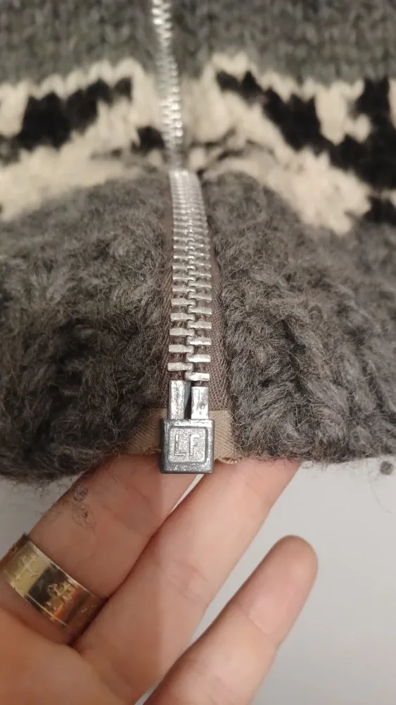 Vintage L.F. LaFrance Wool Knit Cardigan image indicator(4)