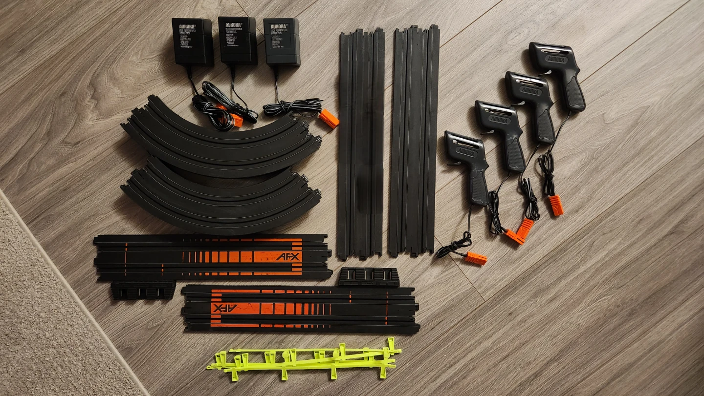 AFX Aurora Tomy HO Slot Car Track Parts