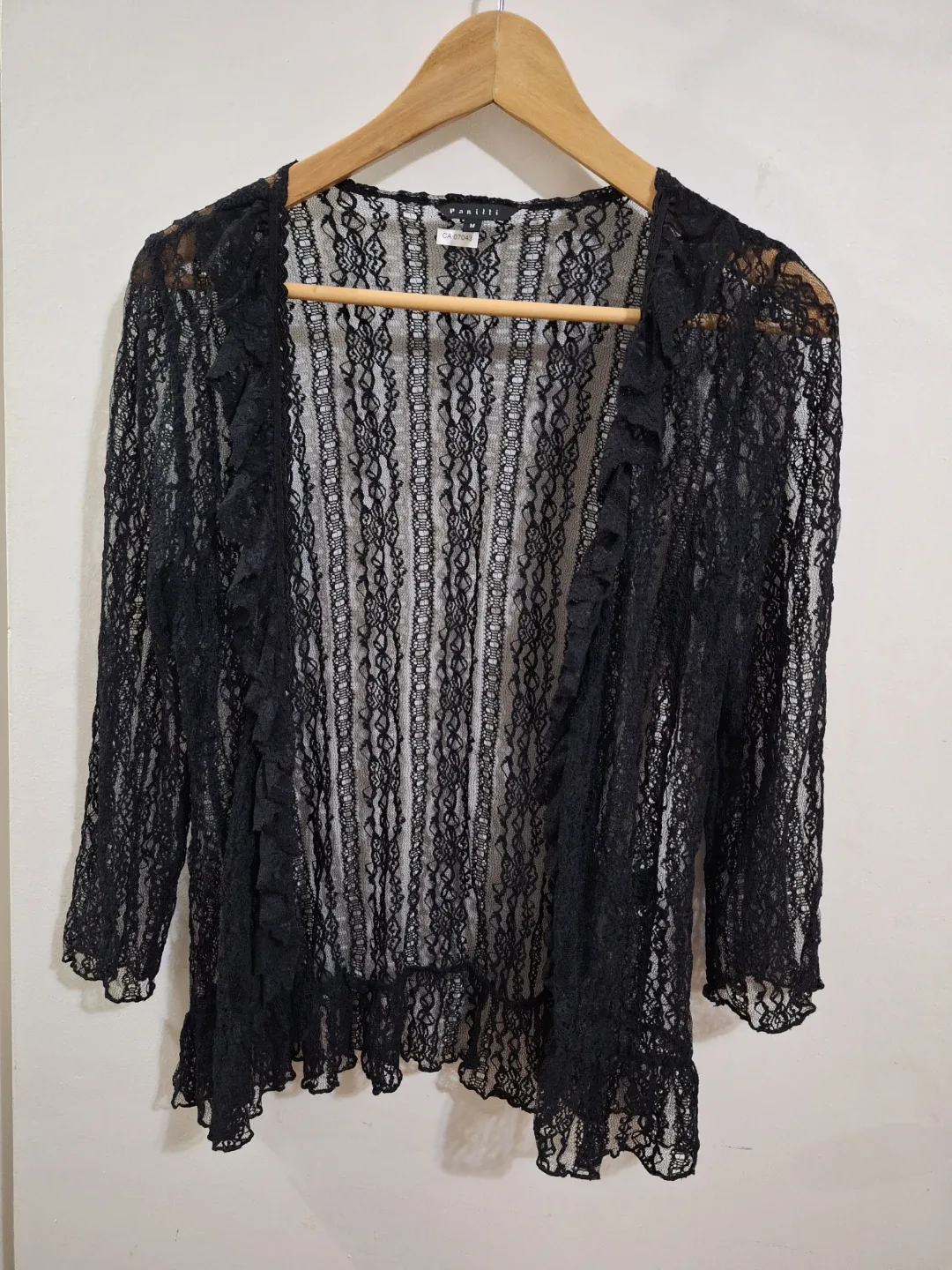 Panilli Black Lace Cardigan thumbnail