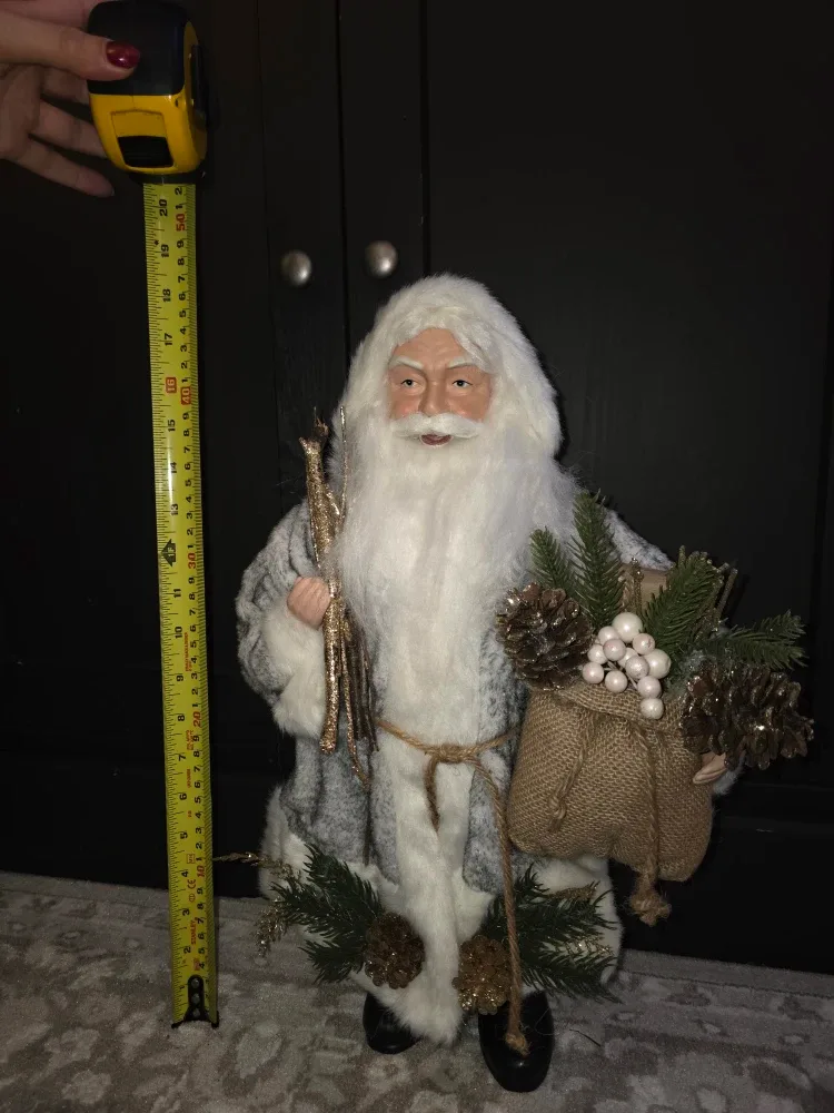 Decorative Santa Figurine, Approx. 20 Inches Tall
