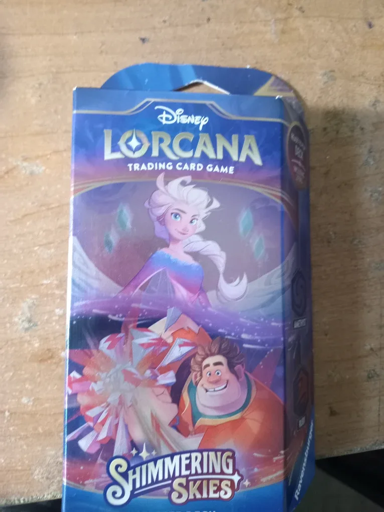 Disney Lorcana Trading Card Game Shimmering Skies Starter Deck