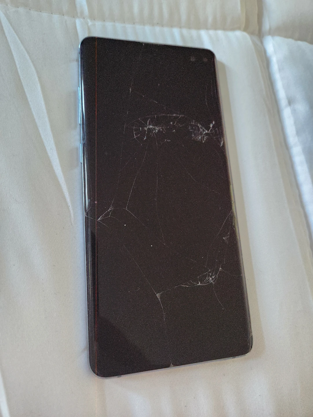 Samsung Galaxy S10+ (Cracked Screen)