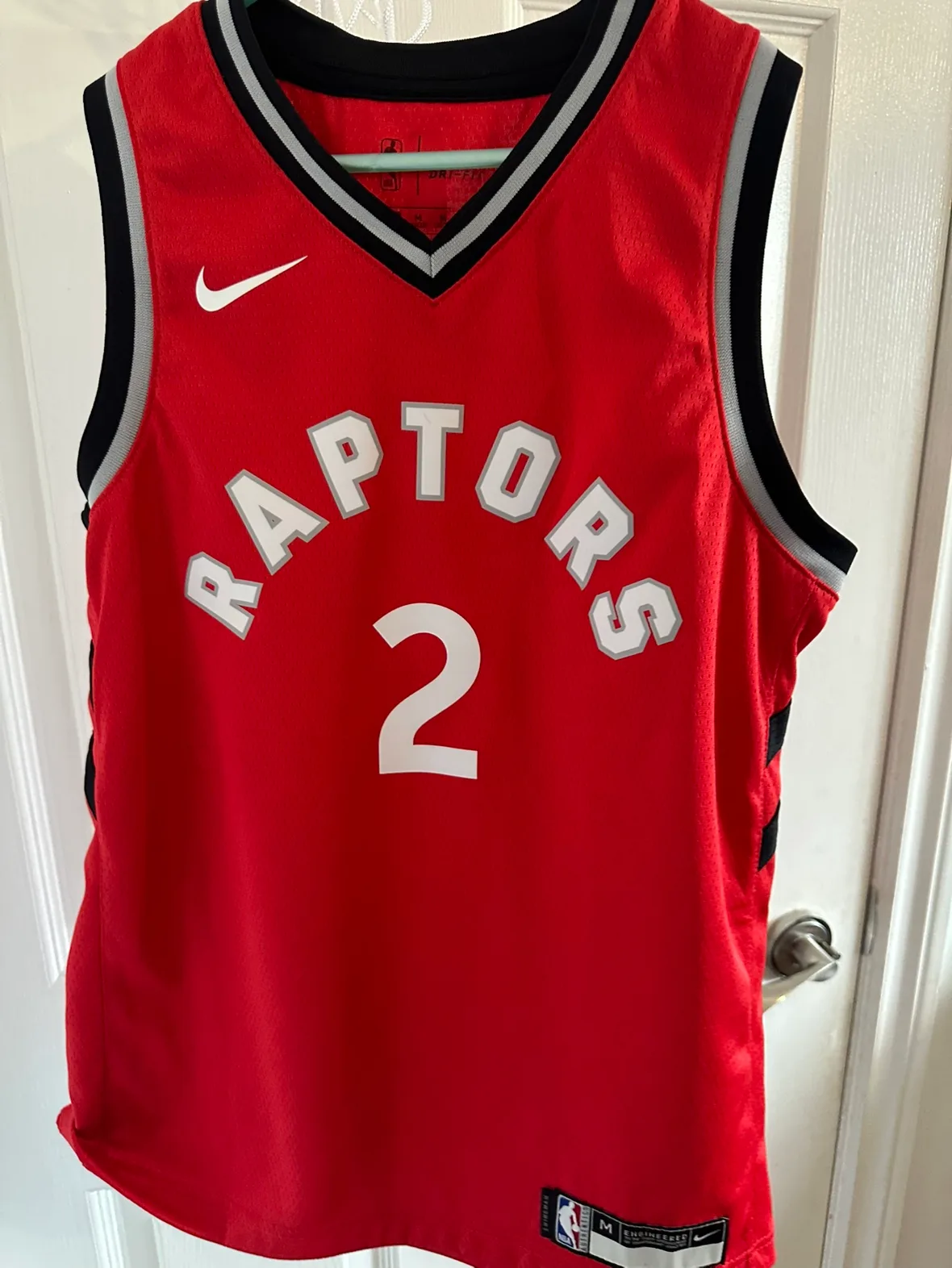 Kids youth medium, Nike NBA Toronto Raptors Leonard Jersey
