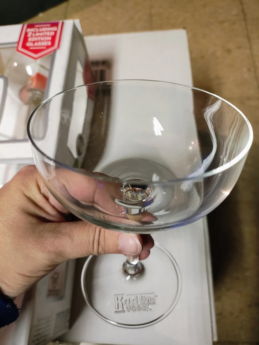 Ketel One Vodka Limited Edition Martini Glasses (8 total) - photo 2