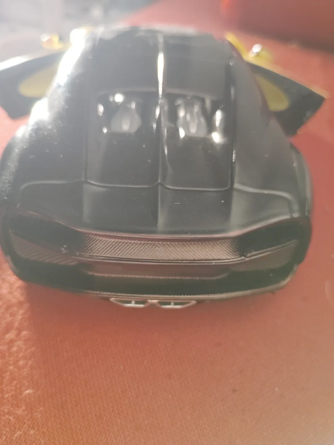 Bugatti Chiron Yellow & Black Diecast Car image indicator(4)