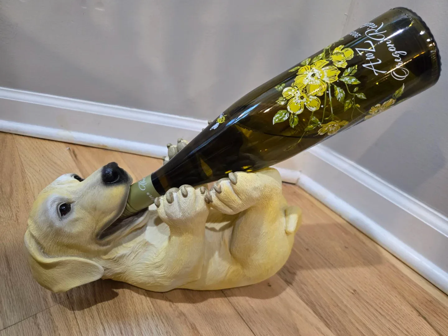 Dog Wine Bottle Holder
