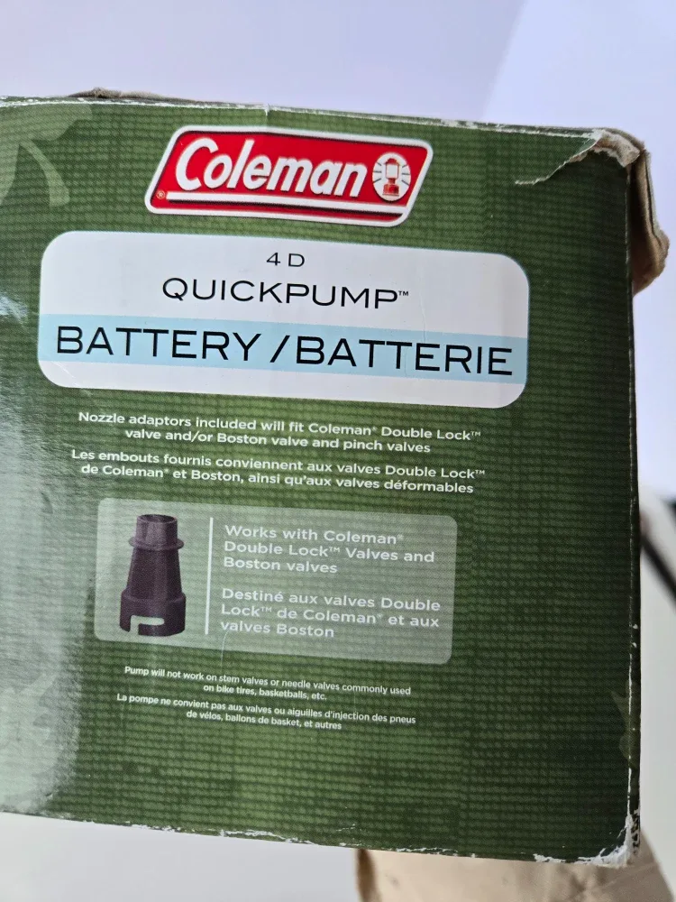 Coleman portable inflator for rafts inflatable image indicator(3)