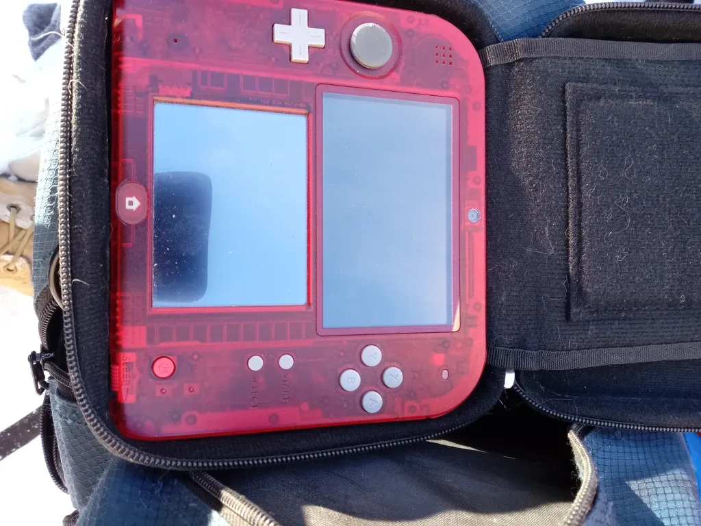 Nintendo 3DS XL Red Console