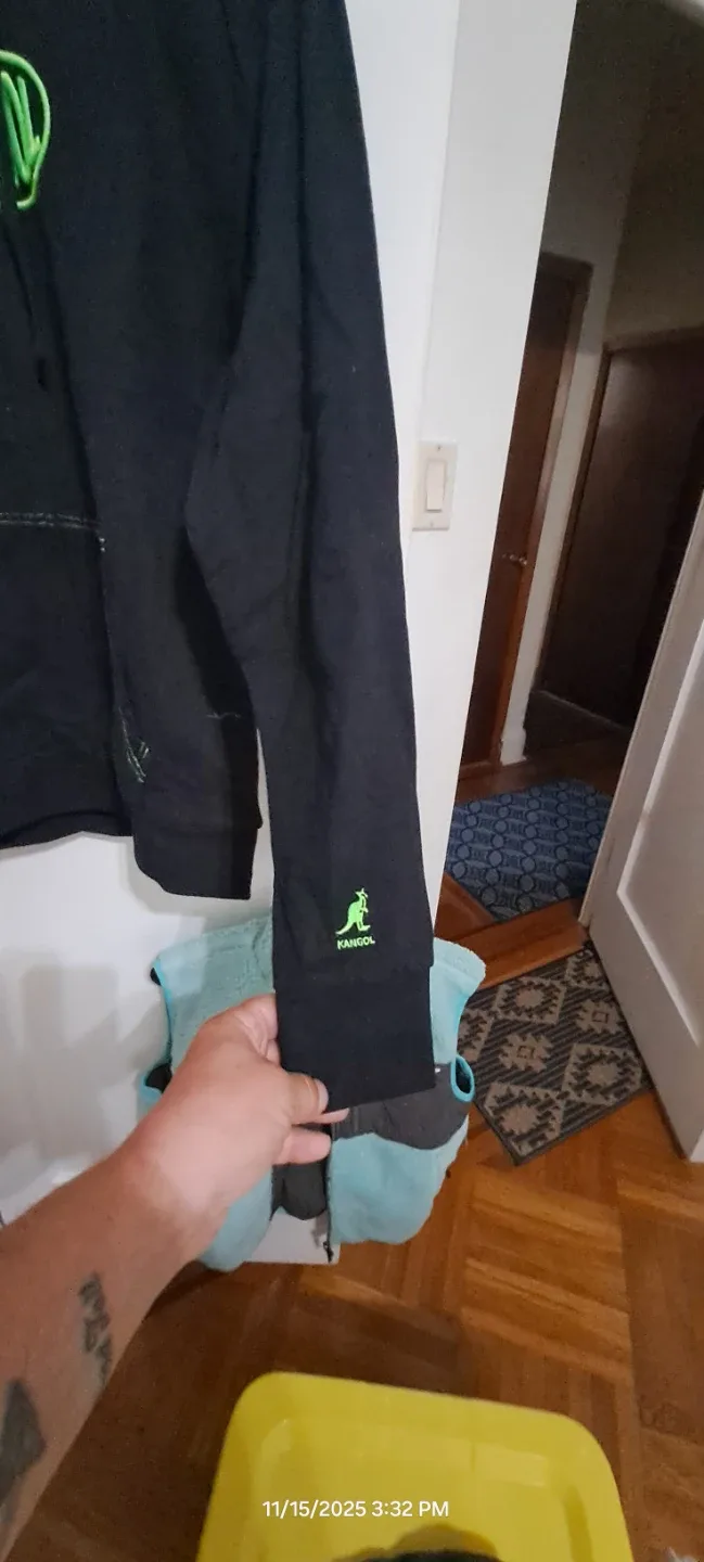 Kangol Black Hoodie image indicator(2)