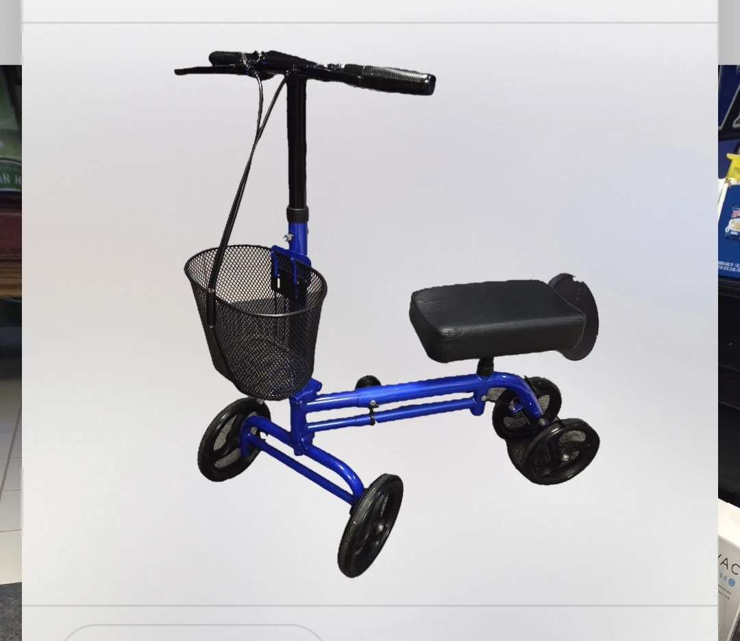 Blue Knee Walker Scooter
