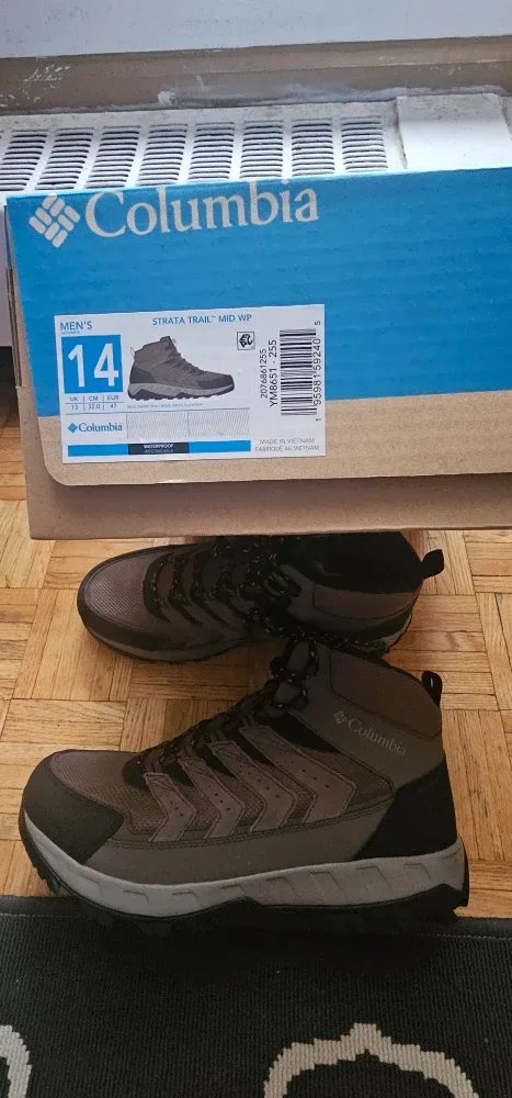 Columbia Strata Trail Mid WP Hiking Boots - Men's Size 14 image indicator(2)