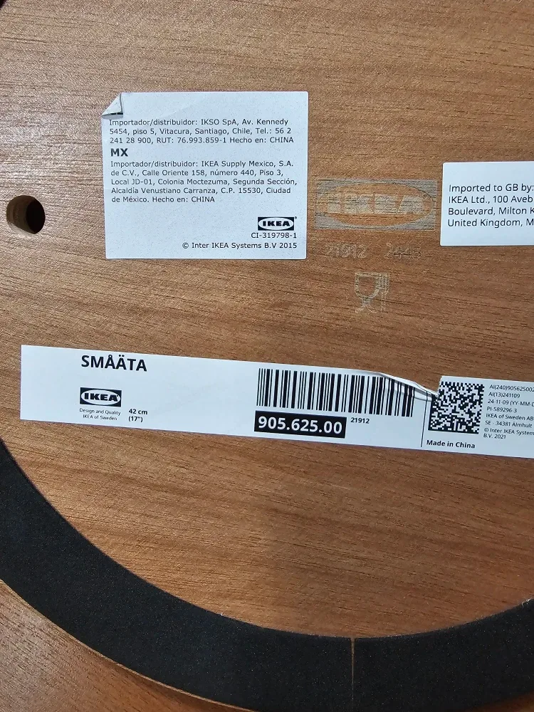 IKEA SMÄÄTA Lazy Susan - 17" image indicator(3)