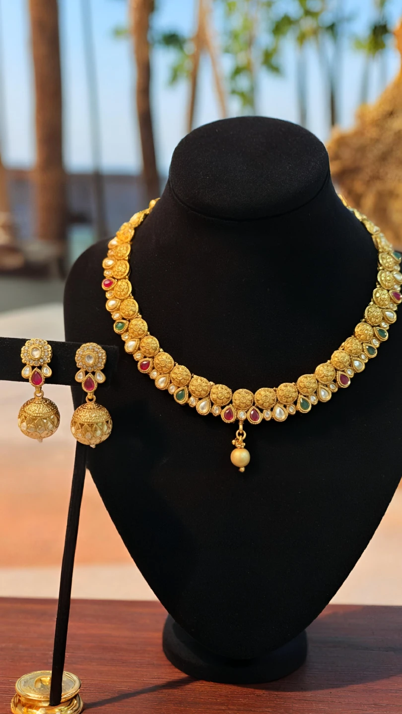 ✨ Royal Heritage Kundan Set ✨ - photo 2