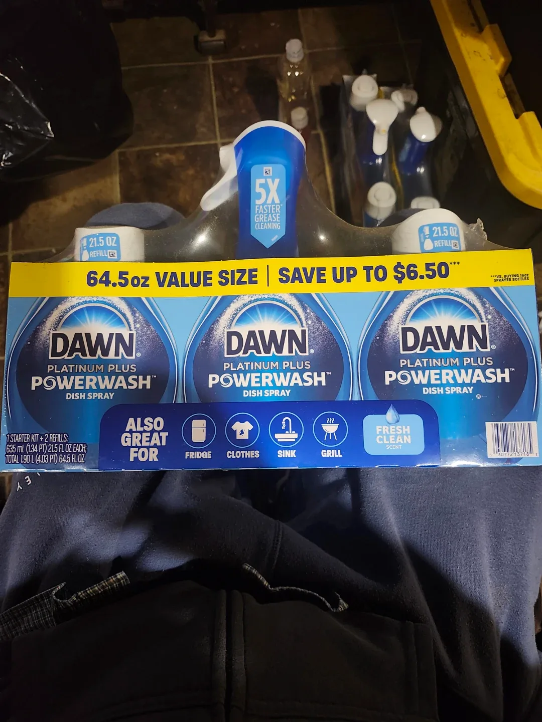 Dawn Platinum Powerwash Dish Spray (64.5 oz) thumbnail