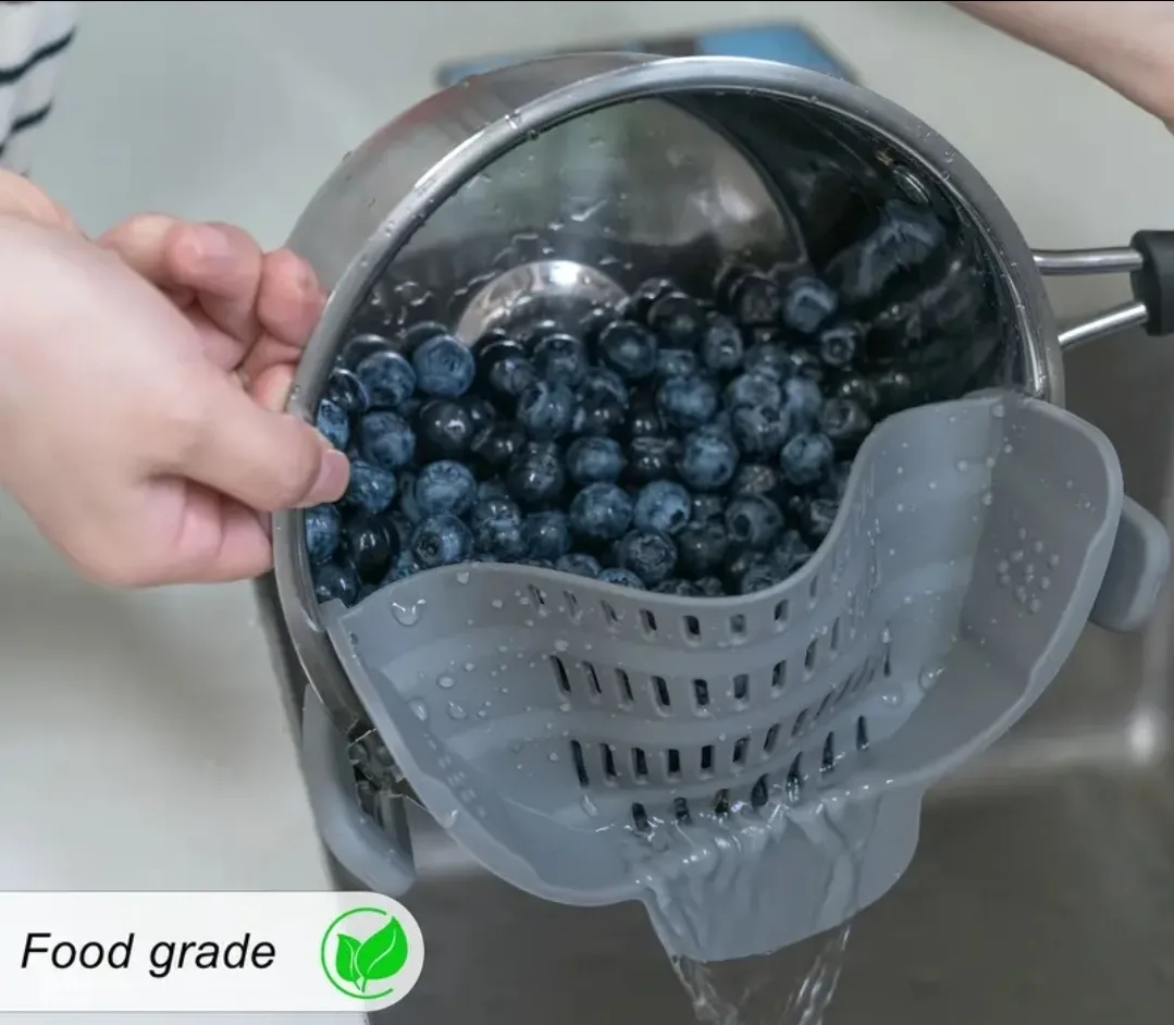 ✨ Clip-On Pot Strainer  Hands-Free Draining for Every Kitchen! ✨ image indicator(3)
