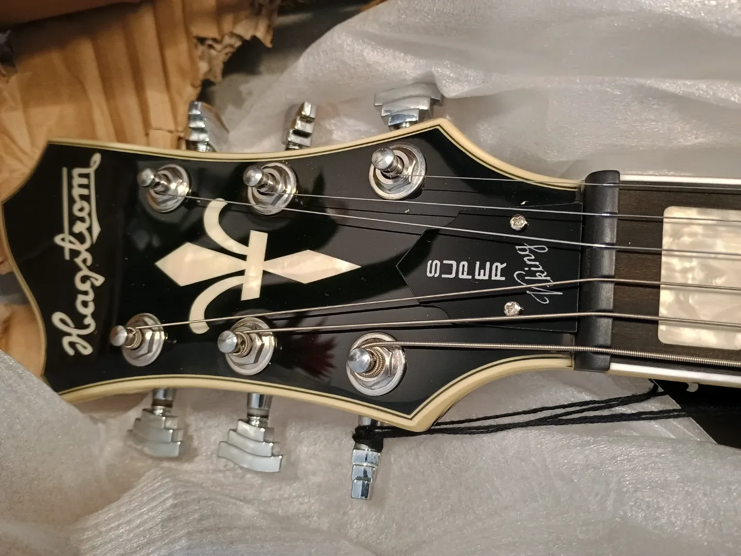 BEST CHRISTMAS GIFT! New Electric Guitar HAGSTROM SUVIK-TSB image indicator(2)