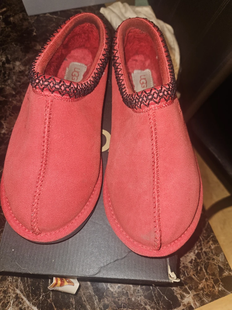 Womens Red UGG Slippers