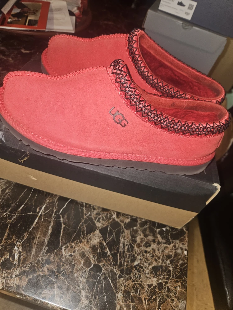Womens Red UGG Slippers - photo 2