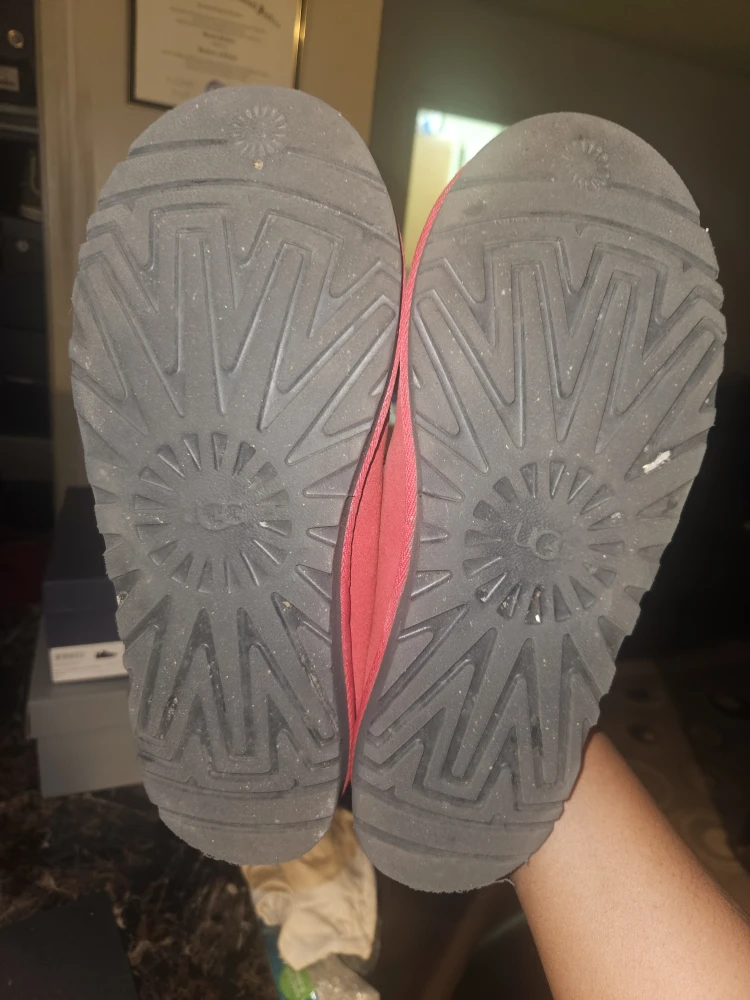 Womens Red UGG Slippers - photo 4