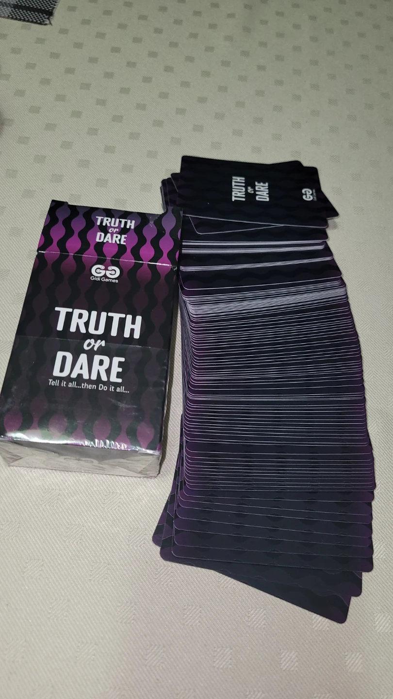 Gidi Games Truth or Dare Card Game - New