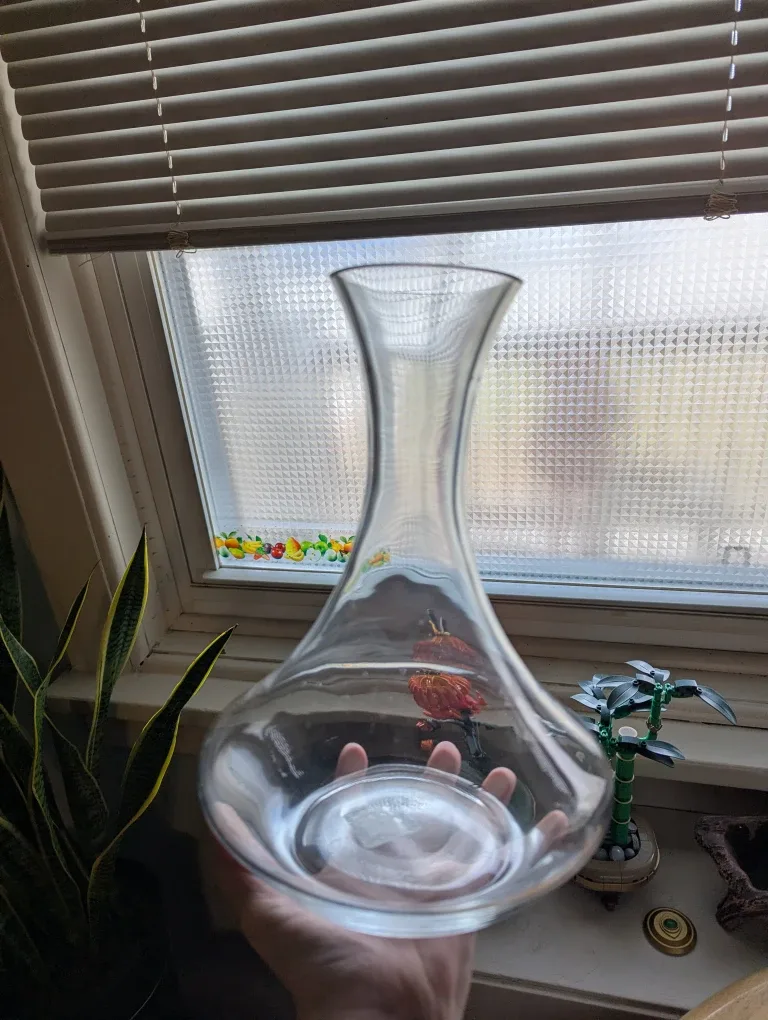 Crissa Glass Wine Decanter