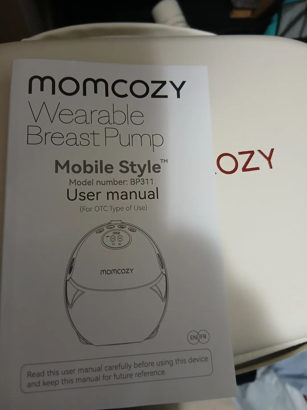 NEWM6 Momcozy Breast Pump Hands Free Mobile Style | image indicator(9)