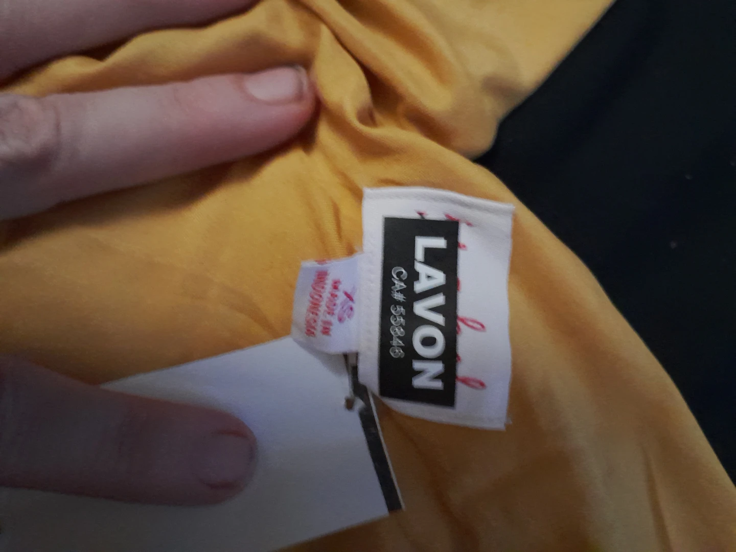 Lavon XS Dress - Mustard Yellow - photo 3