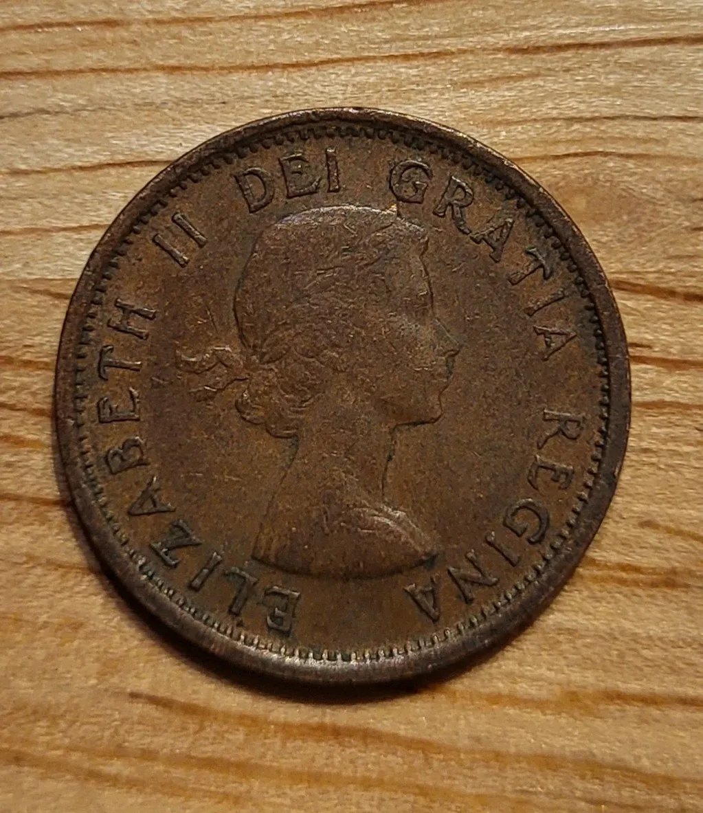 1955 Canadian Penny