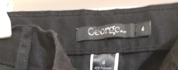 George Black Pants - Size 4 image indicator(2)