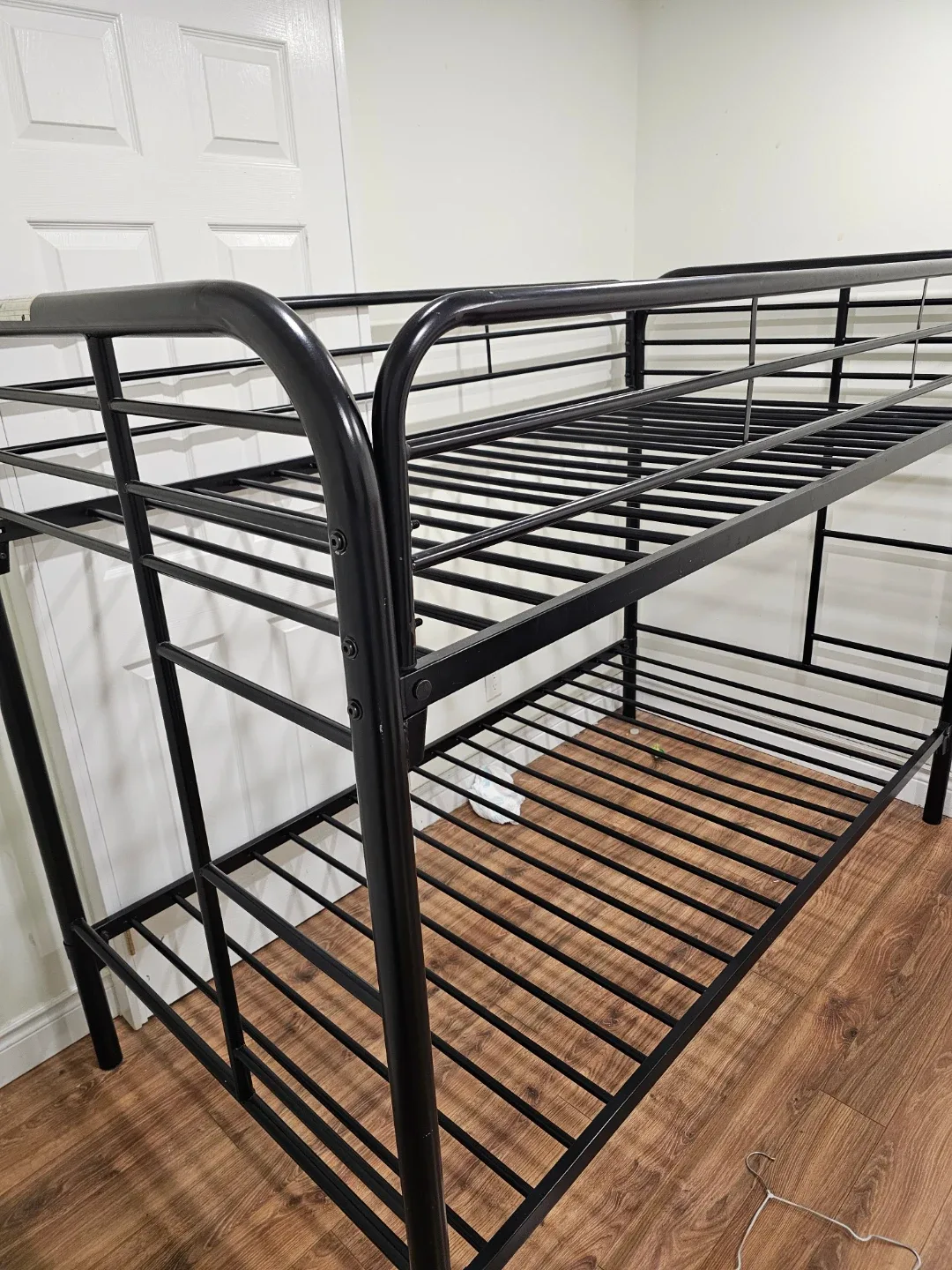 Black Metal Bunk Bed Frame image indicator(2)