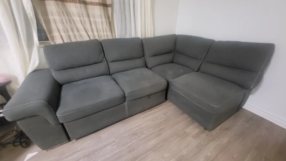Grey Sectional Sofa - photo 3