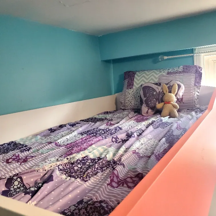 JYSK Pink and White VIGGO Bunkbed image indicator(2)